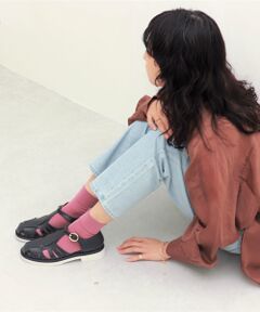 INTER-CHAUSSURES / インター ショシュール サンダル | 【PASCUCCI】ホワイトソールグルカサンダル