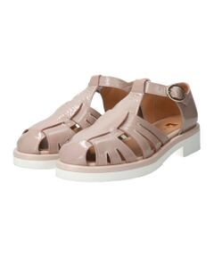 INTER-CHAUSSURES / インター ショシュール サンダル | 【PASCUCCI】ホワイトソールグルカサンダル