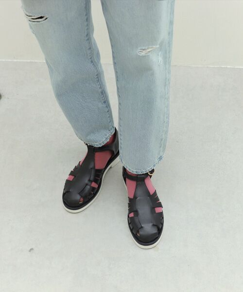 INTER-CHAUSSURES / インター ショシュール サンダル | 【PASCUCCI】ホワイトソールグルカサンダル | 詳細7