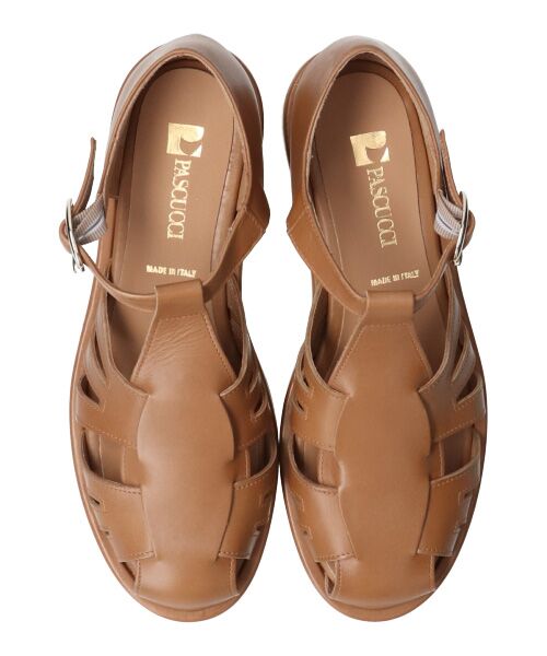 INTER-CHAUSSURES / インター ショシュール サンダル | 【PASCUCCI】ホワイトソールグルカサンダル | 詳細18