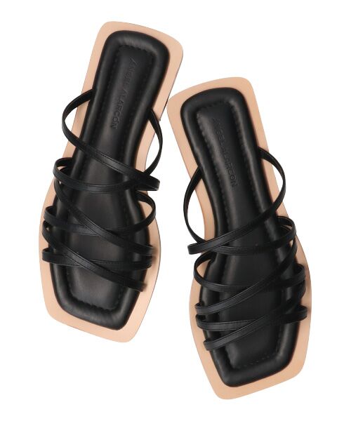 INTER-CHAUSSURES / インター ショシュール サンダル | 【ANGEL ALARCON】スクエアトウストラップフラットサンダル | 詳細6