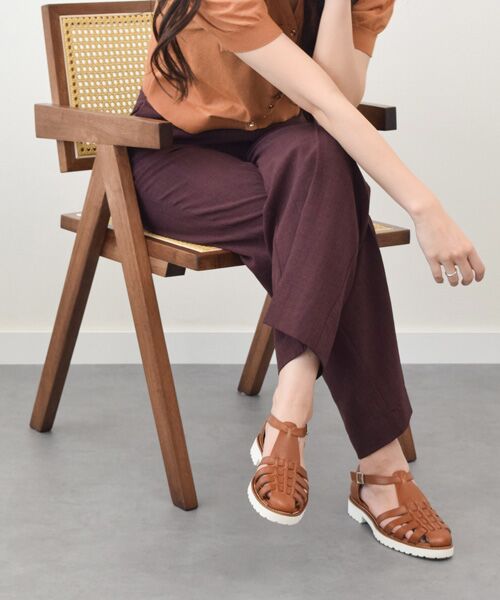 INTER-CHAUSSURES / インター ショシュール サンダル | 【PASCUCCI】タンクソールグルカサンダル | 詳細17