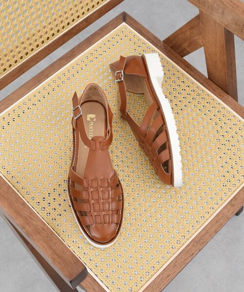 INTER-CHAUSSURES / インター ショシュール サンダル | 【PASCUCCI】タンクソールグルカサンダル | 詳細18