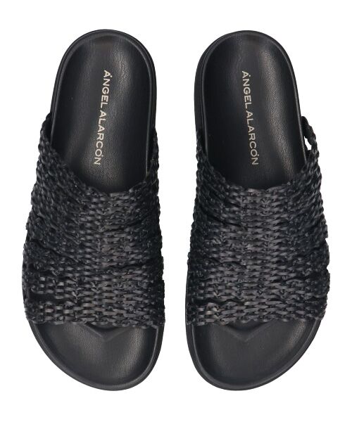 INTER-CHAUSSURES / インター ショシュール サンダル | 【ANGEL ALARCON】フットベッドラフィアサンダル | 詳細5