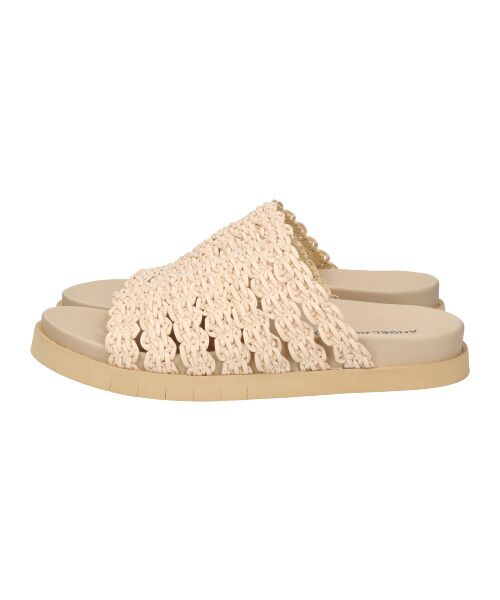 INTER-CHAUSSURES / インター ショシュール サンダル | 【ANGEL ALARCON】フットベッドラフィアサンダル | 詳細9