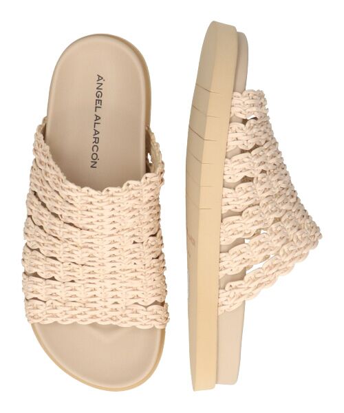 INTER-CHAUSSURES / インター ショシュール サンダル | 【ANGEL ALARCON】フットベッドラフィアサンダル | 詳細14