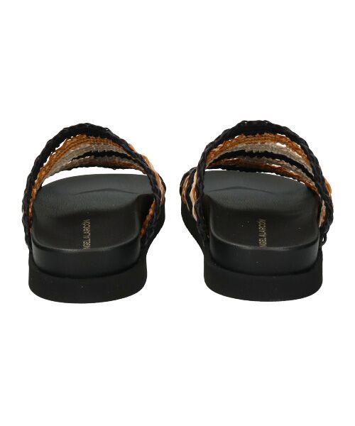 INTER-CHAUSSURES / インター ショシュール サンダル | 【ANGEL ALARCON】フットベッドラフィアサンダル | 詳細18