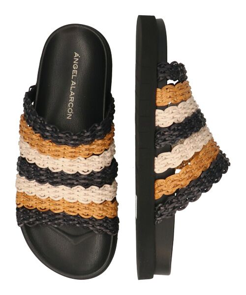 INTER-CHAUSSURES / インター ショシュール サンダル | 【ANGEL ALARCON】フットベッドラフィアサンダル | 詳細21