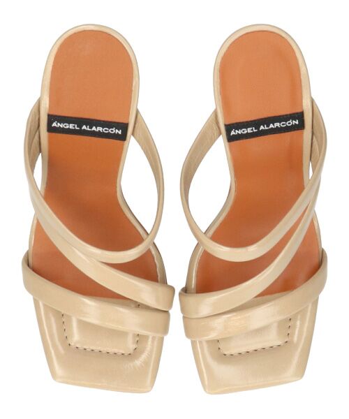 INTER-CHAUSSURES / インター ショシュール サンダル | 【ANGEL ALARCON】スクエアトウハイヒールサンダル | 詳細14