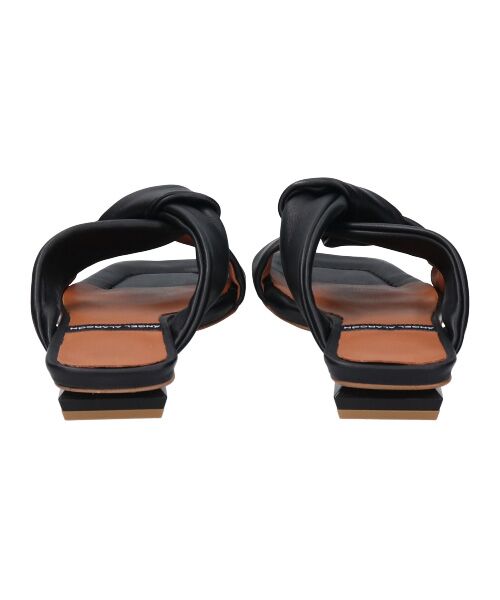 INTER-CHAUSSURES / インター ショシュール サンダル | 【ANGEL ALARCON】スクエアトウローヒールノットサンダル | 詳細4