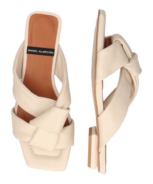 INTER-CHAUSSURES / インター ショシュール サンダル | 【ANGEL ALARCON】スクエアトウローヒールノットサンダル | 詳細16