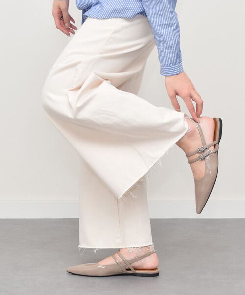 INTER-CHAUSSURES / インター ショシュール パンプス | 【VAGABOND】ダブルストラップバックバンドパンプス | 詳細14