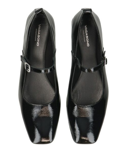 INTER-CHAUSSURES / インター ショシュール フラットシューズ | 【VAGABOND】スクエアトウストラップパンプス | 詳細5