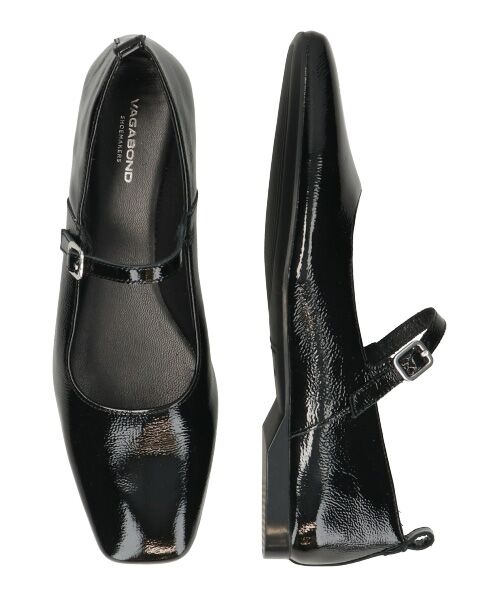 INTER-CHAUSSURES / インター ショシュール フラットシューズ | 【VAGABOND】スクエアトウストラップパンプス | 詳細7