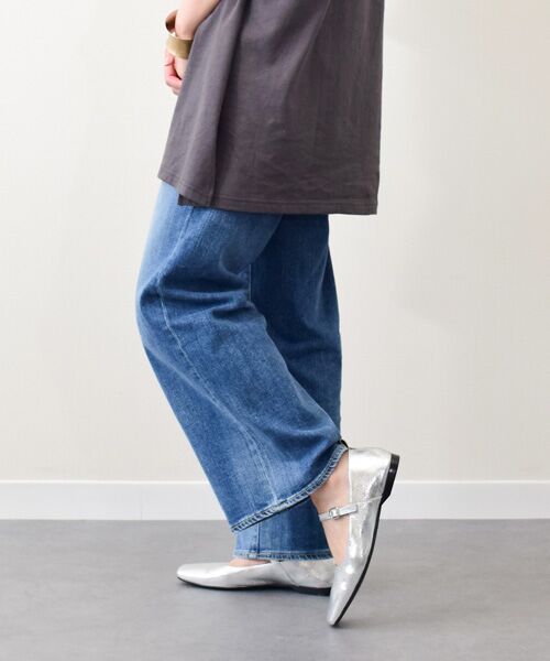 INTER-CHAUSSURES / インター ショシュール フラットシューズ | 【VAGABOND】スクエアトウストラップパンプス | 詳細18