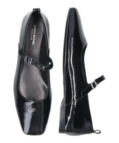 INTER-CHAUSSURES / インター ショシュール フラットシューズ | 【VAGABOND】ワンストラップサケットフラットパンプス