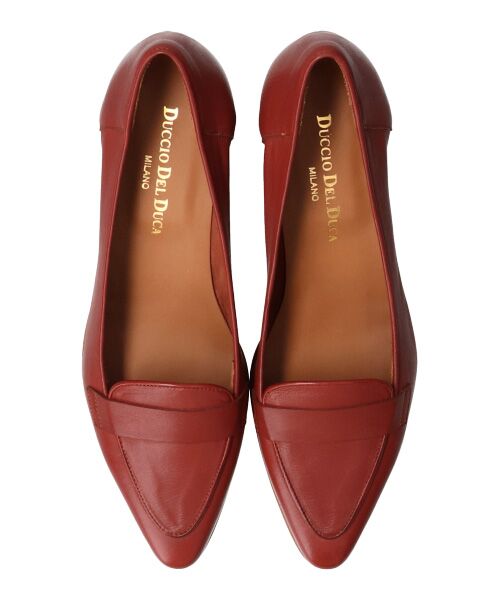 INTER-CHAUSSURES / インター ショシュール パンプス | 【DUCCIO DEL DUCA】ポインテッドトウモカパンプス | 詳細4