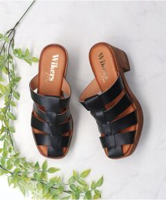 INTER-CHAUSSURES / インター ショシュール サンダル | 【WIKERS】グルカテイストミュールサンダル