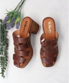 INTER-CHAUSSURES / インター ショシュール サンダル | 【WIKERS】グルカテイストミュールサンダル