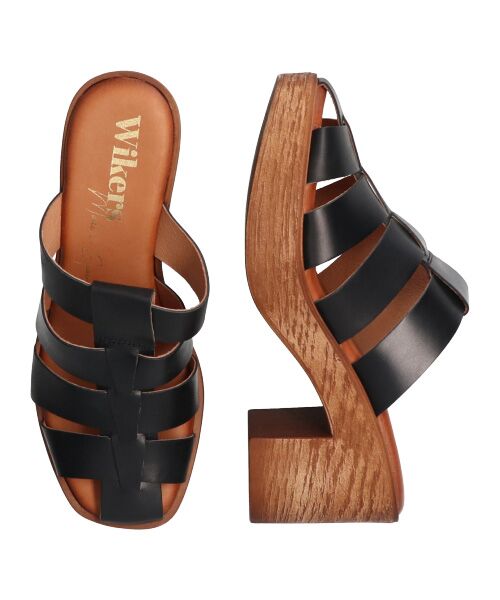 INTER-CHAUSSURES / インター ショシュール サンダル | 【WIKERS】グルカテイストミュールサンダル | 詳細7