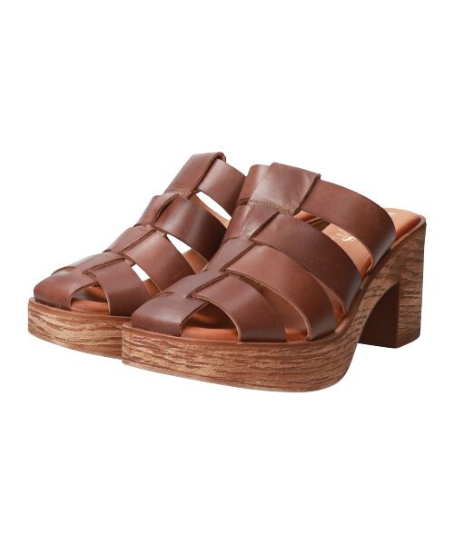 INTER-CHAUSSURES / インター ショシュール サンダル | 【WIKERS】グルカテイストミュールサンダル | 詳細15