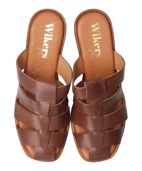 INTER-CHAUSSURES / インター ショシュール サンダル | 【WIKERS】グルカテイストミュールサンダル | 詳細19
