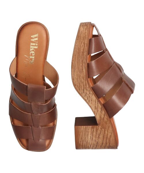 INTER-CHAUSSURES / インター ショシュール サンダル | 【WIKERS】グルカテイストミュールサンダル | 詳細21