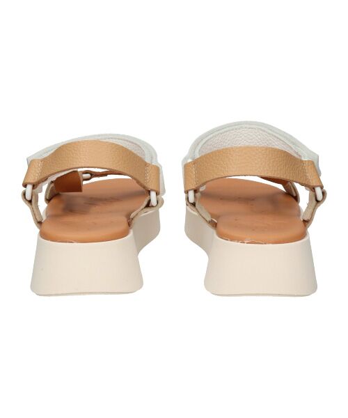 INTER-CHAUSSURES / インター ショシュール サンダル | 【Oh my Sandals】カラーコンビ厚底ベルクロサンダル | 詳細4