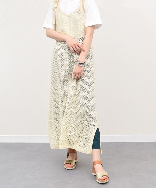 INTER-CHAUSSURES / インター ショシュール サンダル | 【MARILA】異素材コンビウエッジサンダル | 詳細9