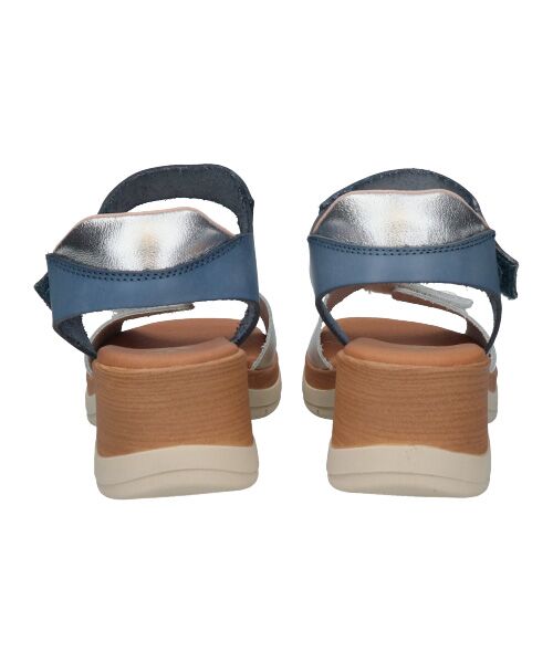 INTER-CHAUSSURES / インター ショシュール サンダル | 【MARILA】異素材コンビウエッジサンダル | 詳細13