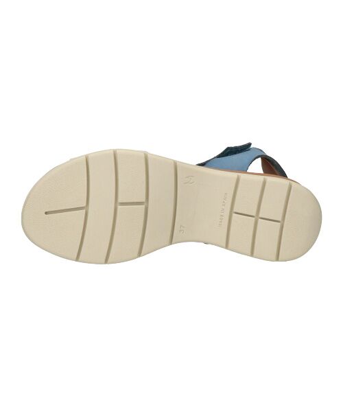 INTER-CHAUSSURES / インター ショシュール サンダル | 【MARILA】異素材コンビウエッジサンダル | 詳細15