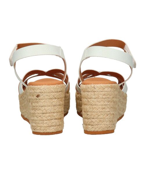 INTER-CHAUSSURES / インター ショシュール サンダル | 【MARILA】アンクルベルトジュートウエッジサンダル | 詳細4