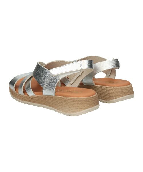 INTER-CHAUSSURES / インター ショシュール サンダル | 【MARILA】厚底メタリックレザーサンダル | 詳細12