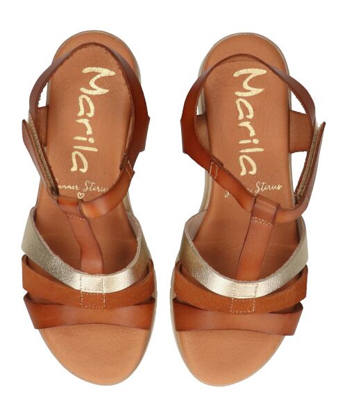 INTER-CHAUSSURES / インター ショシュール サンダル | 【MARILA】異素材コンビ厚底サンダル | 詳細14