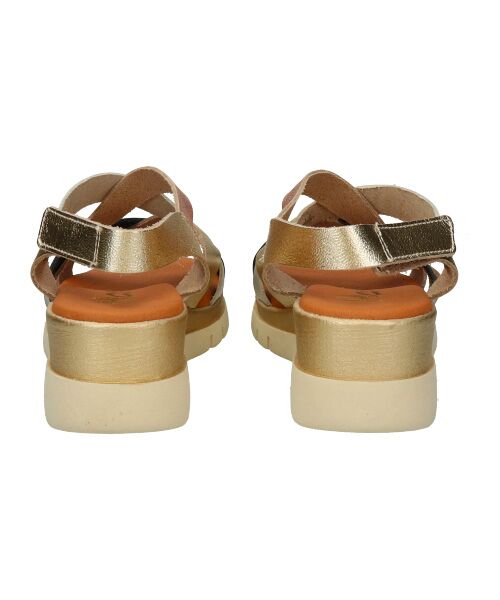 INTER-CHAUSSURES / インター ショシュール サンダル | 【MARILA】メタリックレザー厚底サンダル | 詳細4