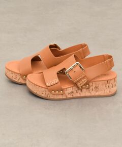 INTER-CHAUSSURES / インター ショシュール サンダル | 【Claire Charlotte】厚底コルクサンダル