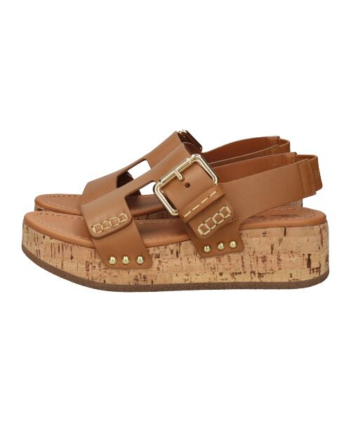 INTER-CHAUSSURES / インター ショシュール サンダル | 【Claire Charlotte】厚底コルクサンダル | 詳細2