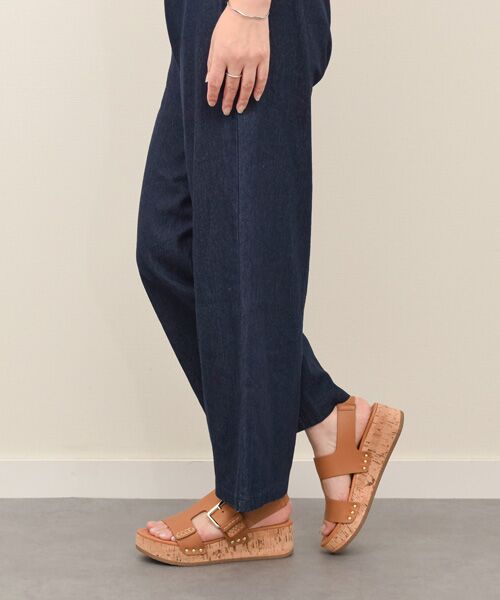 INTER-CHAUSSURES / インター ショシュール サンダル | 【Claire Charlotte】厚底コルクサンダル | 詳細8