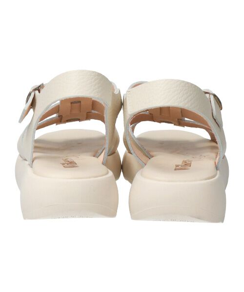 INTER-CHAUSSURES / インター ショシュール サンダル | 【WIKERS】ソフトスクエアトウ厚底グルカサンダル | 詳細3