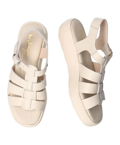 INTER-CHAUSSURES / インター ショシュール サンダル | 【WIKERS】ソフトスクエアトウ厚底グルカサンダル | 詳細6