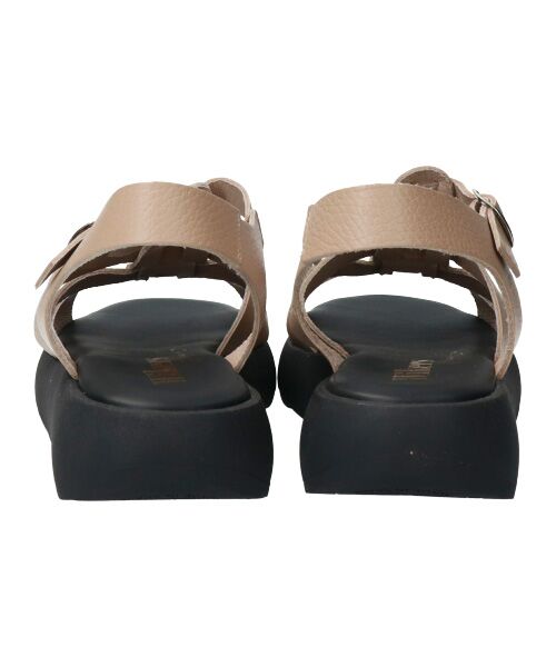 INTER-CHAUSSURES / インター ショシュール サンダル | 【WIKERS】ソフトスクエアトウ厚底グルカサンダル | 詳細10
