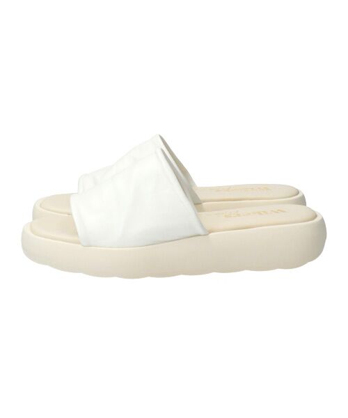 INTER-CHAUSSURES / インター ショシュール サンダル | 【WIKERS】ソフトスクエアトウ厚底スライドサンダル | 詳細2
