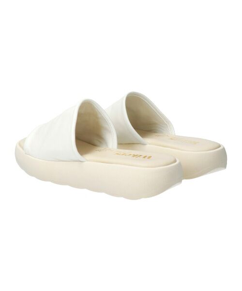 INTER-CHAUSSURES / インター ショシュール サンダル | 【WIKERS】ソフトスクエアトウ厚底スライドサンダル | 詳細3