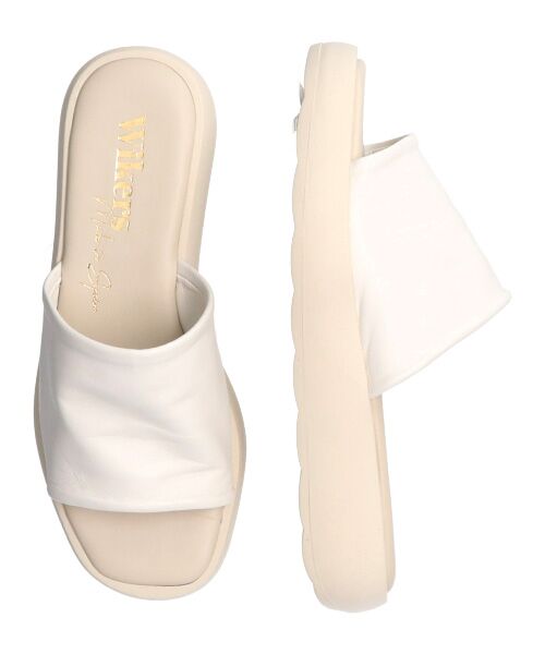 INTER-CHAUSSURES / インター ショシュール サンダル | 【WIKERS】ソフトスクエアトウ厚底スライドサンダル | 詳細7