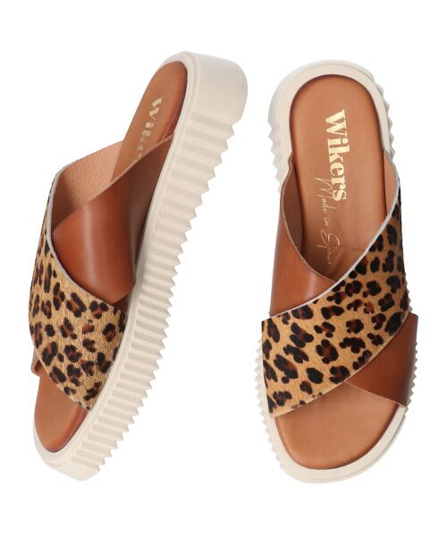 INTER-CHAUSSURES / インター ショシュール サンダル | 【WIKERS】厚底クロスベルトサンダル | 詳細14