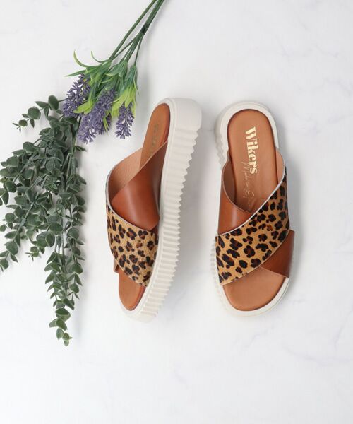 INTER-CHAUSSURES / インター ショシュール サンダル | 【WIKERS】厚底クロスベルトサンダル | 詳細16