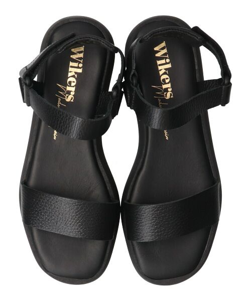 INTER-CHAUSSURES / インター ショシュール サンダル | 【WIKERS】ソフトスクエアトウ厚底サンダル | 詳細5