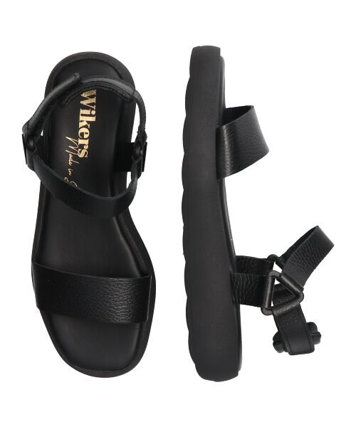 INTER-CHAUSSURES / インター ショシュール サンダル | 【WIKERS】ソフトスクエアトウ厚底サンダル | 詳細7