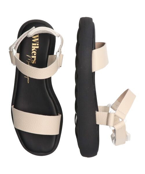 INTER-CHAUSSURES / インター ショシュール サンダル | 【WIKERS】ソフトスクエアトウ厚底サンダル | 詳細14
