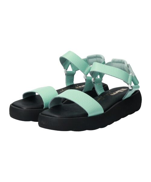 INTER-CHAUSSURES / インター ショシュール サンダル | 【WIKERS】ソフトスクエアトウ厚底サンダル | 詳細15